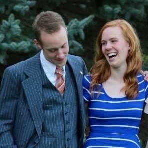 This picture is from the homecoming party the Huron Hills HS Youth Group did when we were college leaders for them in 2014 or 2015. If you can't tell...this wedding has been a long time coming :)