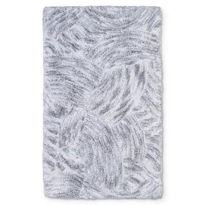 Woodgrain Fan Bath Rugs And Mats True White Opaque - Project 62&#153;