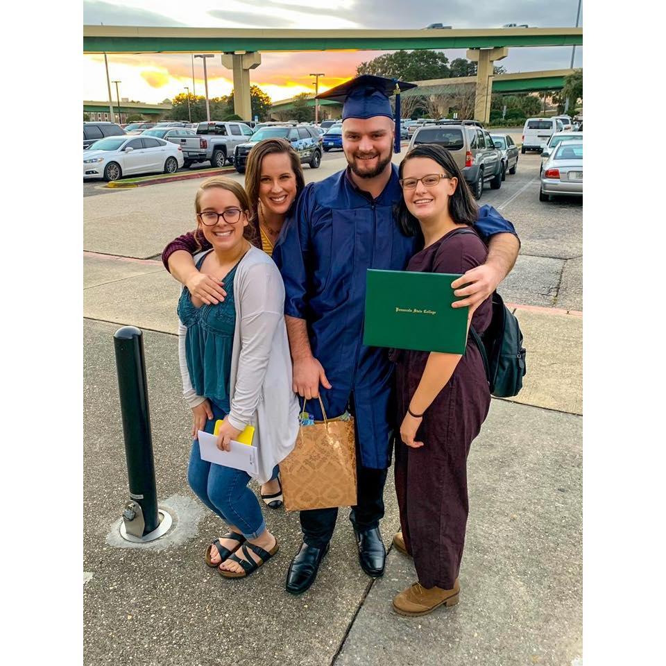 Ben's graduation from Massage School