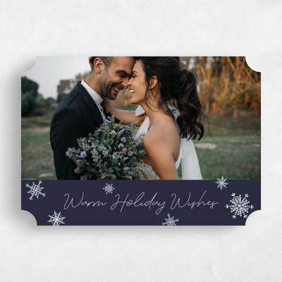 Blue Ticket Holiday Card - Dallas