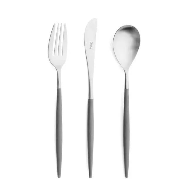 Mio Grey Individual Serving Pieces