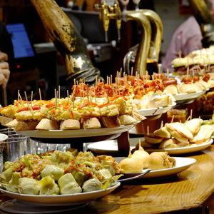 Pintxos crawl in San Sebastian