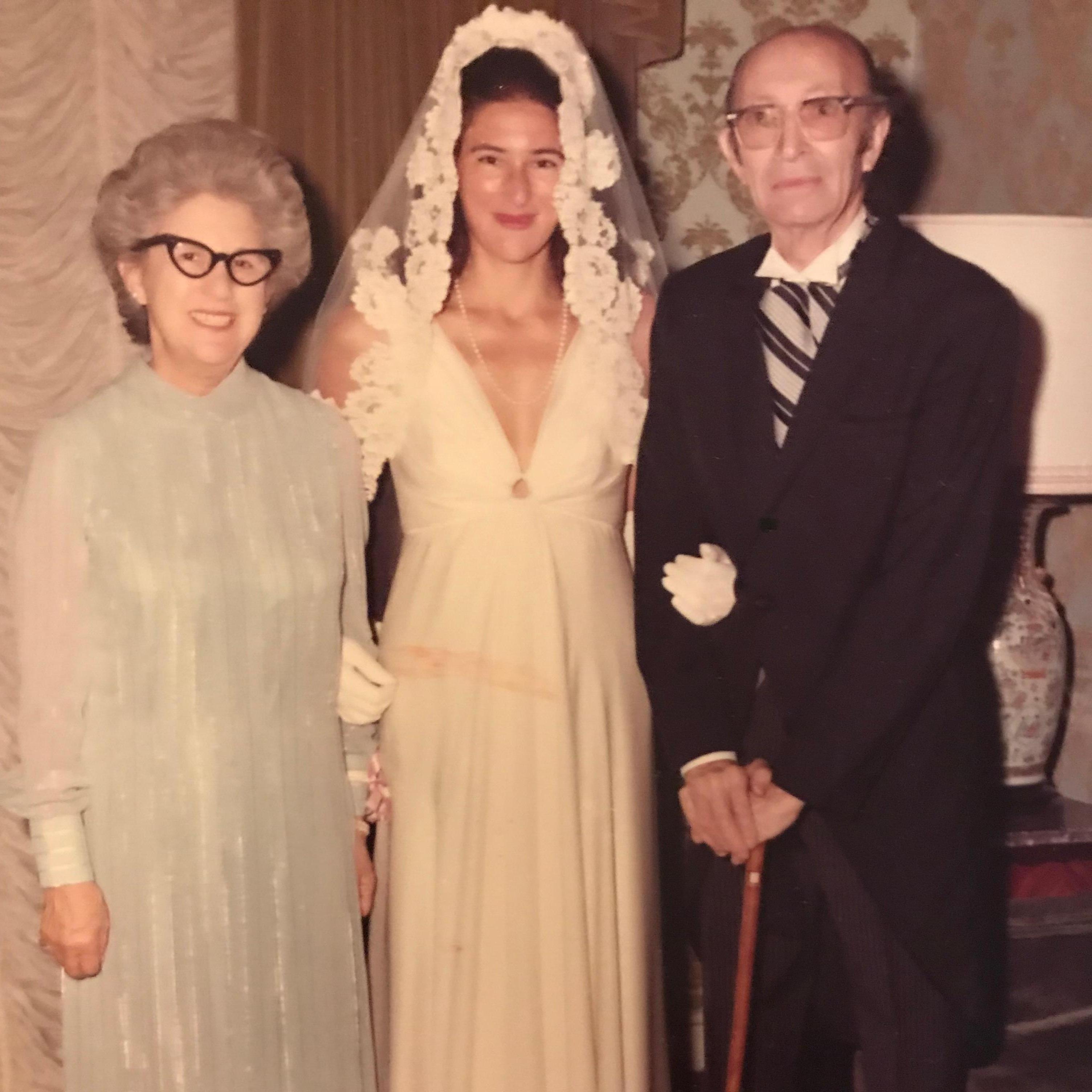 Flip's Mother and Grandparents on Sarel's wedding day!