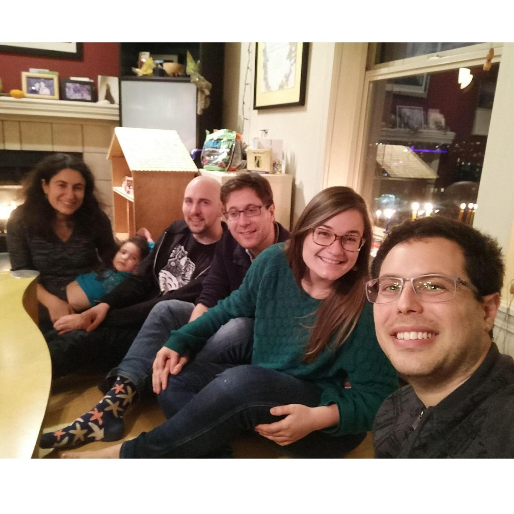 Marina, Anna, Platon, David, Alli and Amitai