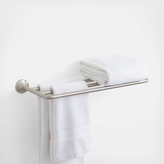 Classic Round Bathroom Towel Rack