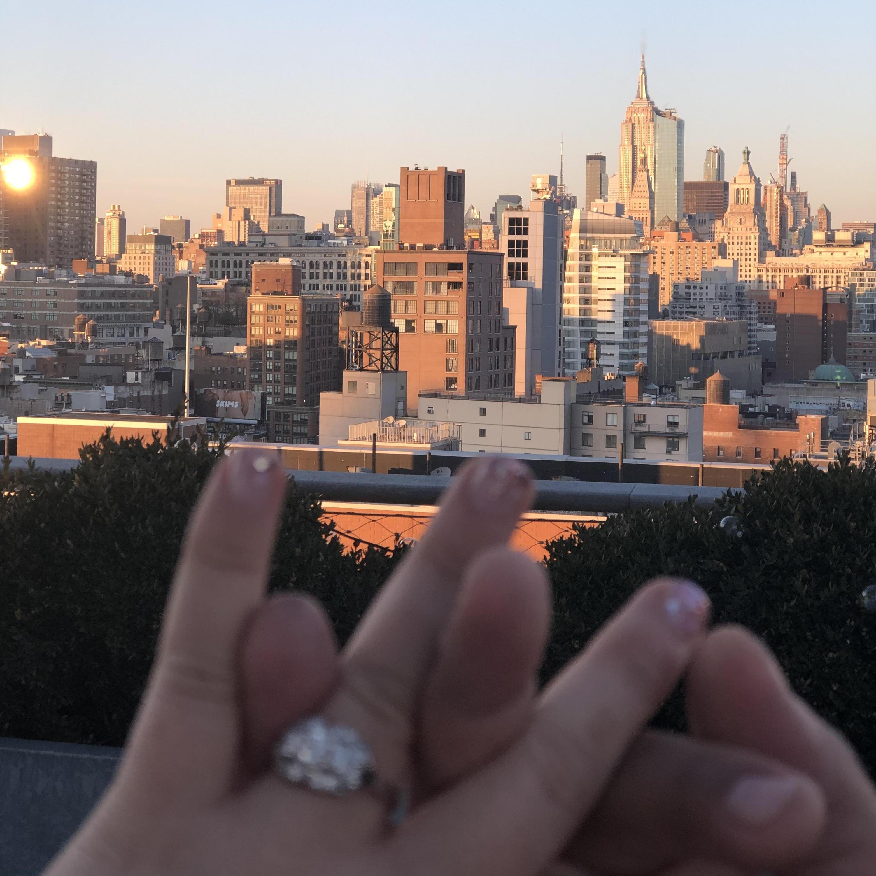 Engagement day on the Lower East Side