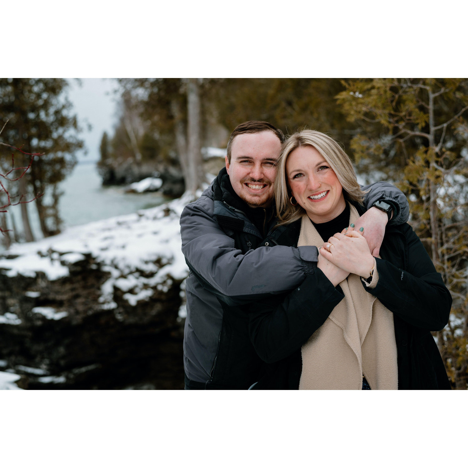 Part of our surprise photo shoot from the engagement