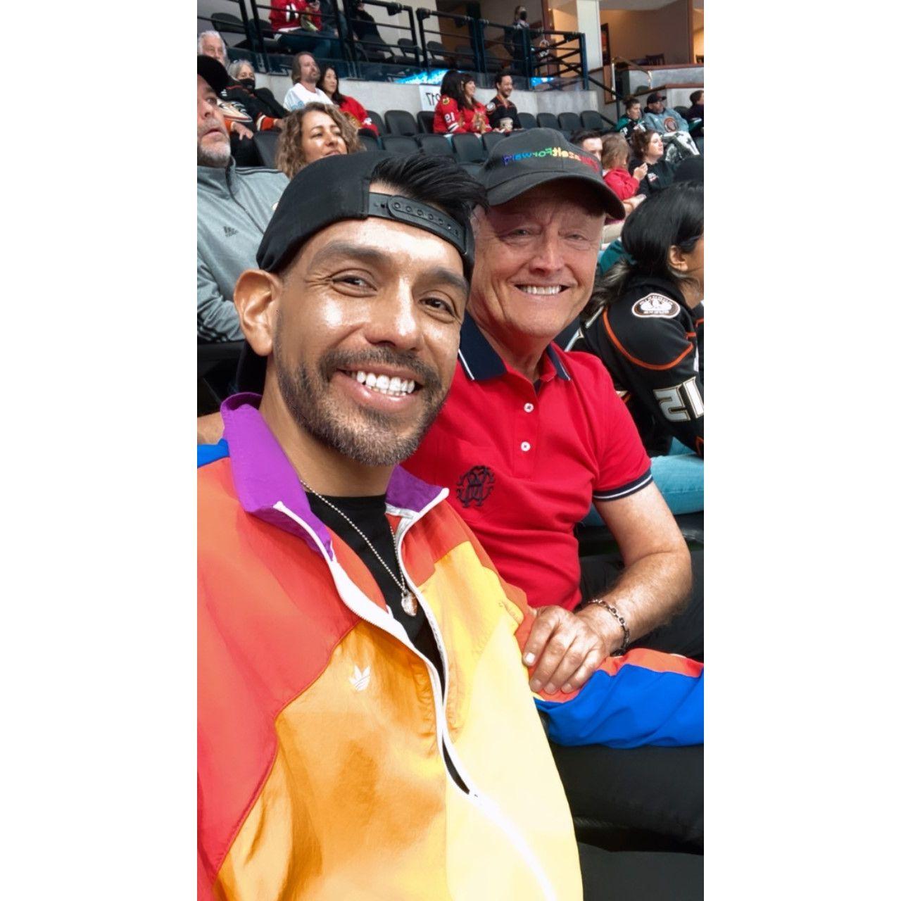 Ducks Pride Night (Anaheim, CA. 2022)