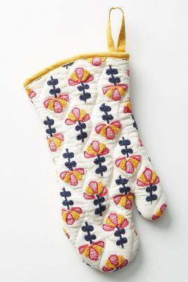 Pietra Embroidered Oven Mitt