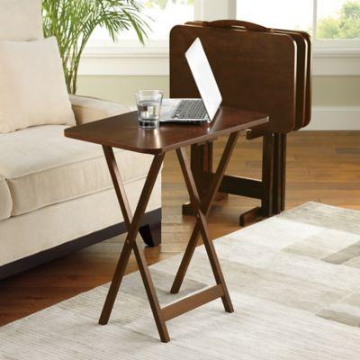 Hamilton 5-Piece Snack Tray Table Set
