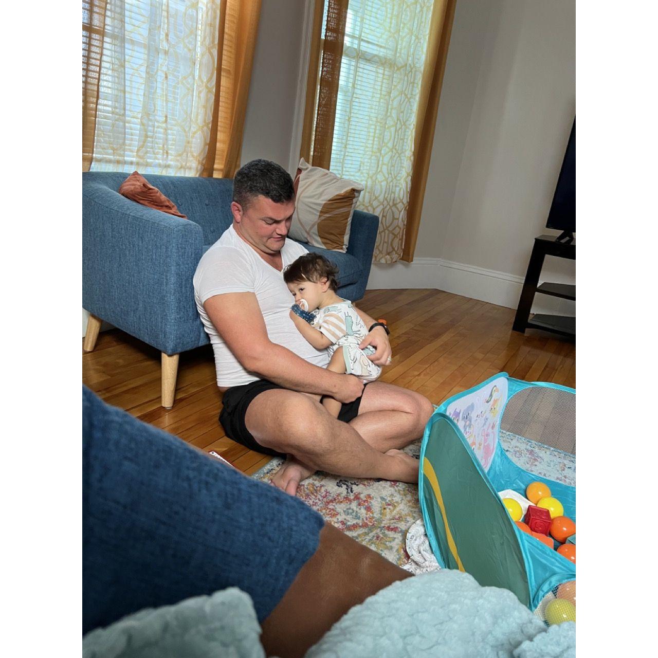 Jason and Arjun (Anita and Zach's son)
