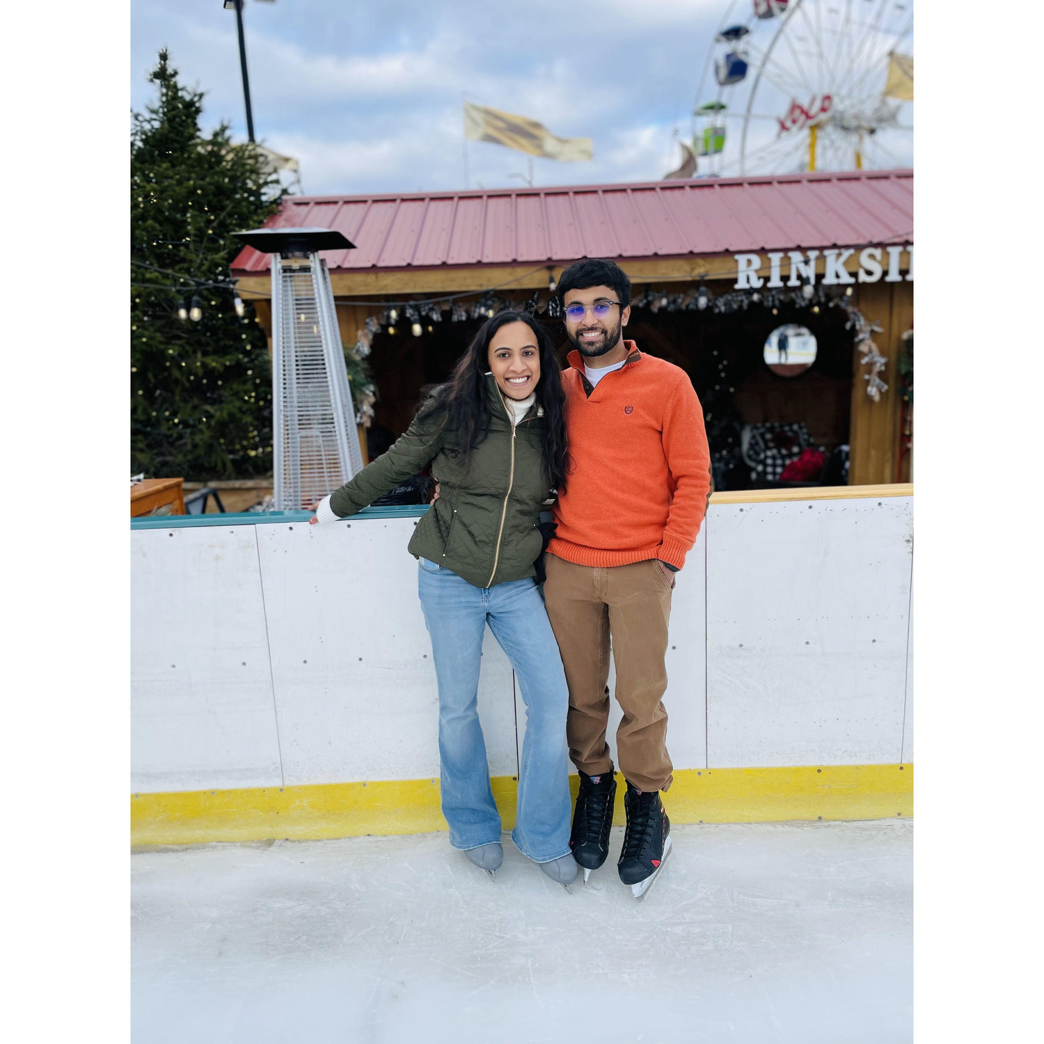 Ice skating at Independence Blue Cross RiverRink