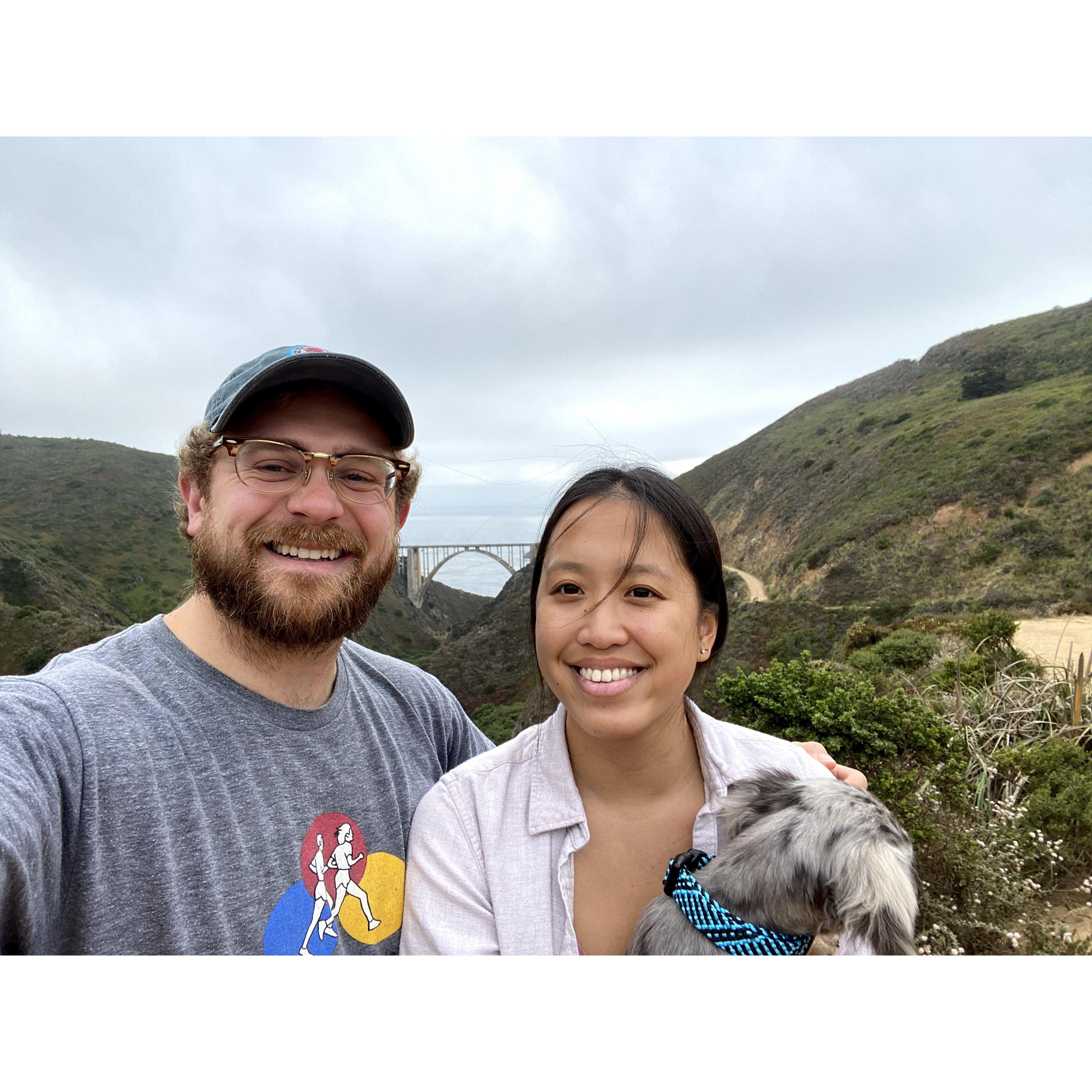 Cody and Megan's first camping trip together.