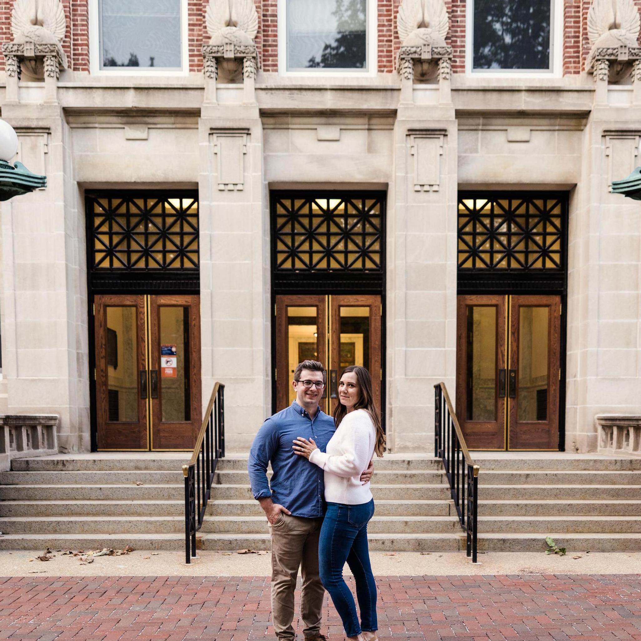 Another example of the great architecture on campus. We have probably walked past this building together hundreds of times.