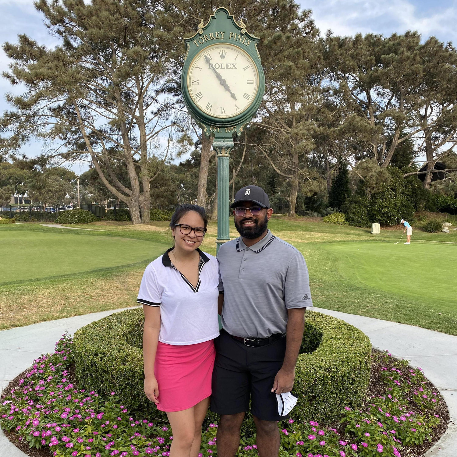 Golfing at Torrey Pines