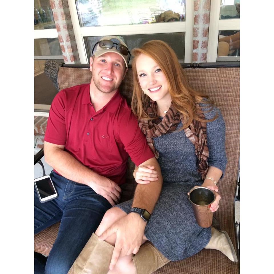 I met his family for the first time a few weeks after we met Thanksgiving in 2016. This was our first picture together!