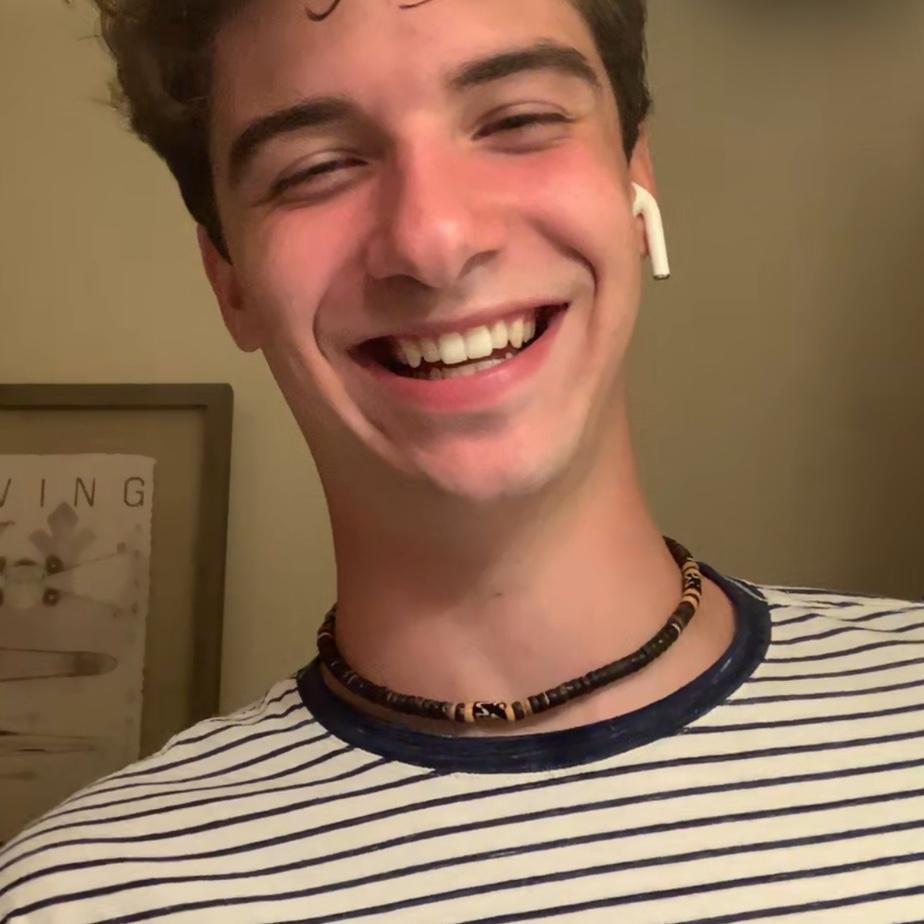 We facetimed a lot when he was living in New York.