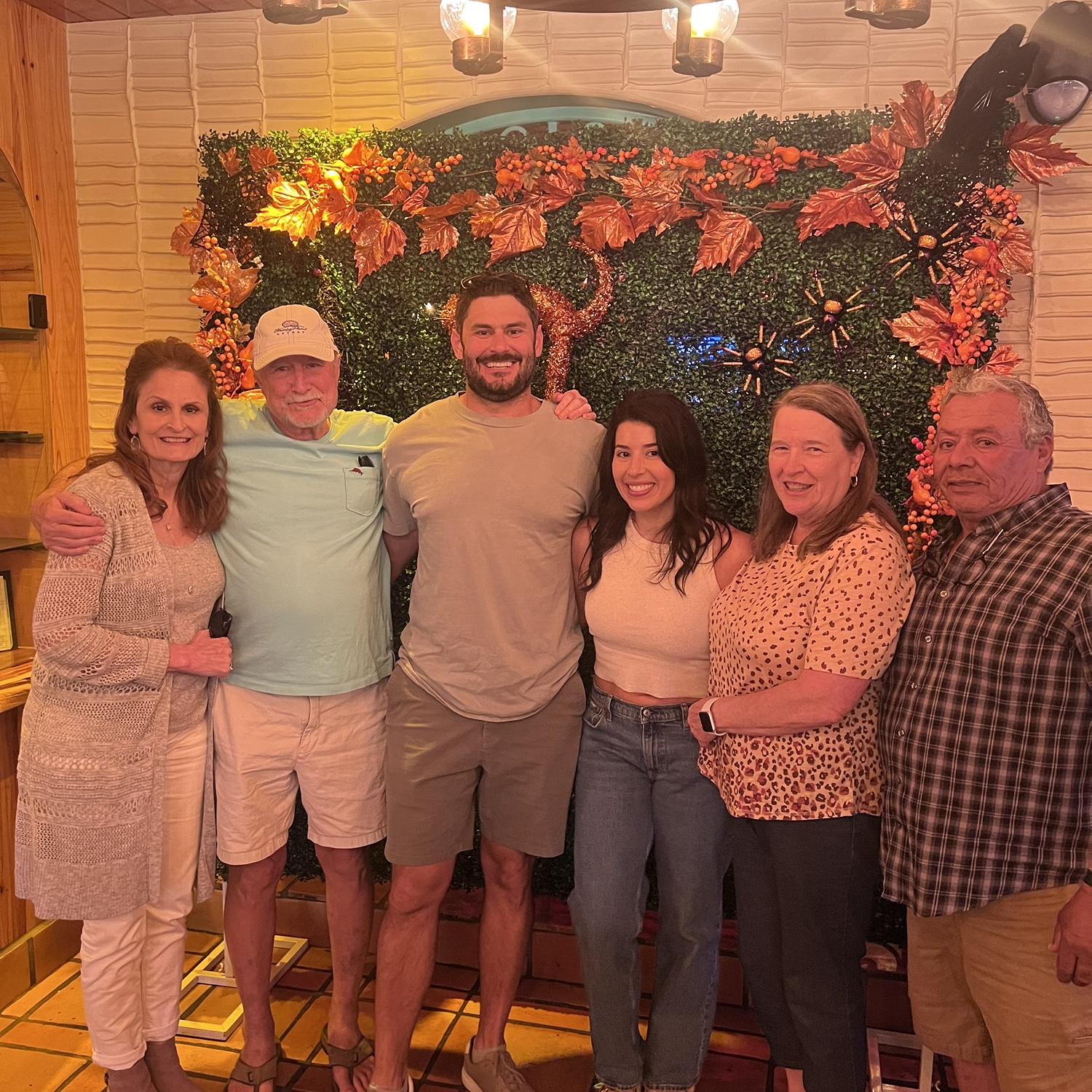 Engagement celebration at El Tiempo!