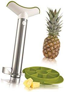 Stainless Steel Pineapple Corer, Slicer and Wedger
