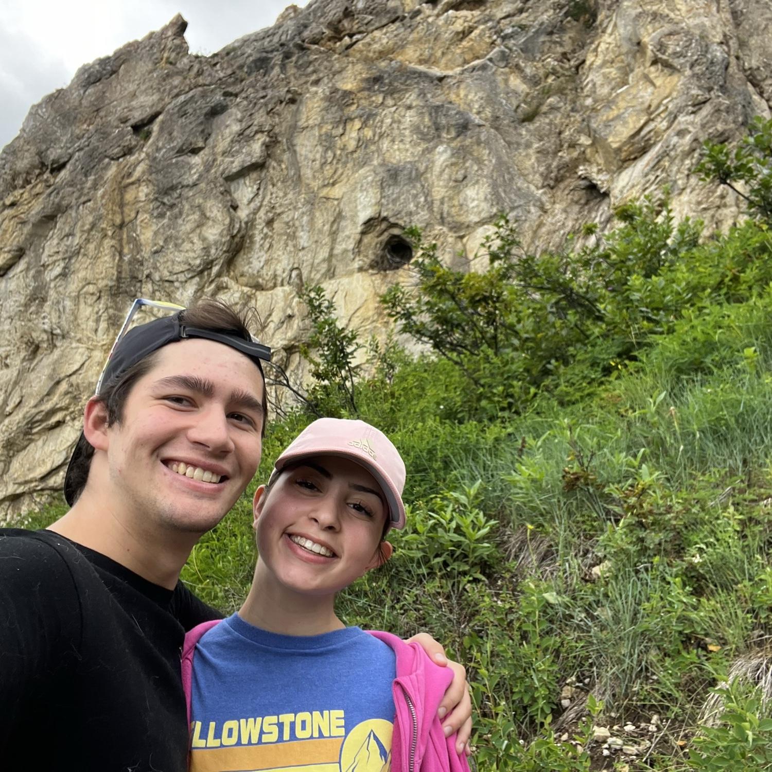 Hiking the M in Montana!