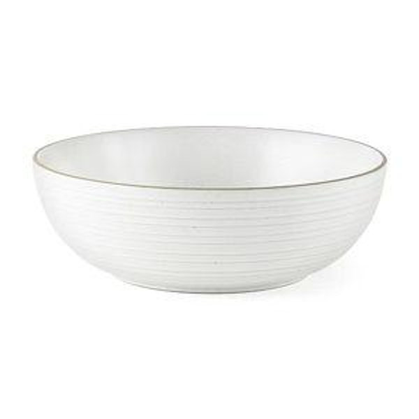 Linden Street Harper Stoneware Serving Bowl - Ivory