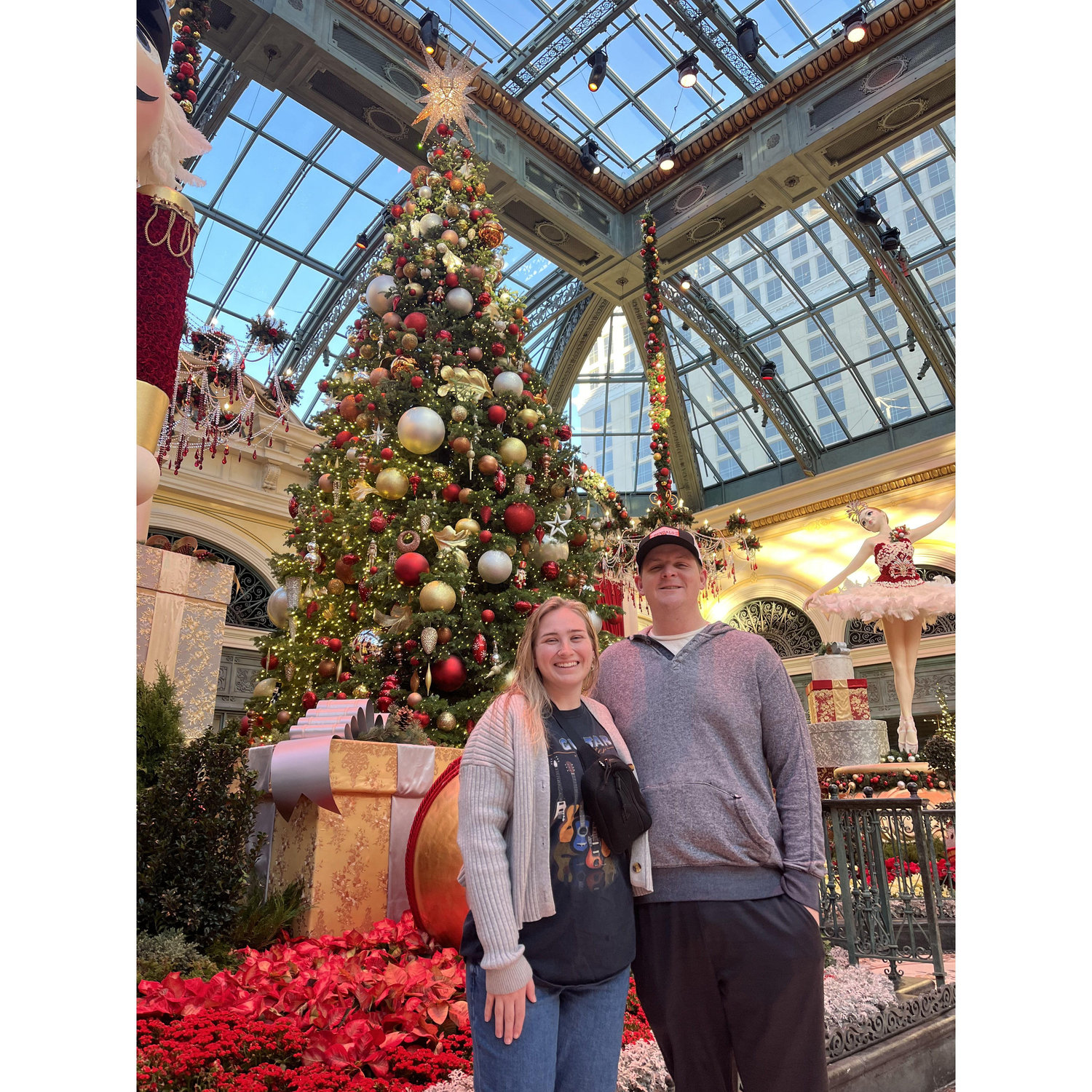 Vegas trip December 2023 at the Bellagio Gardens