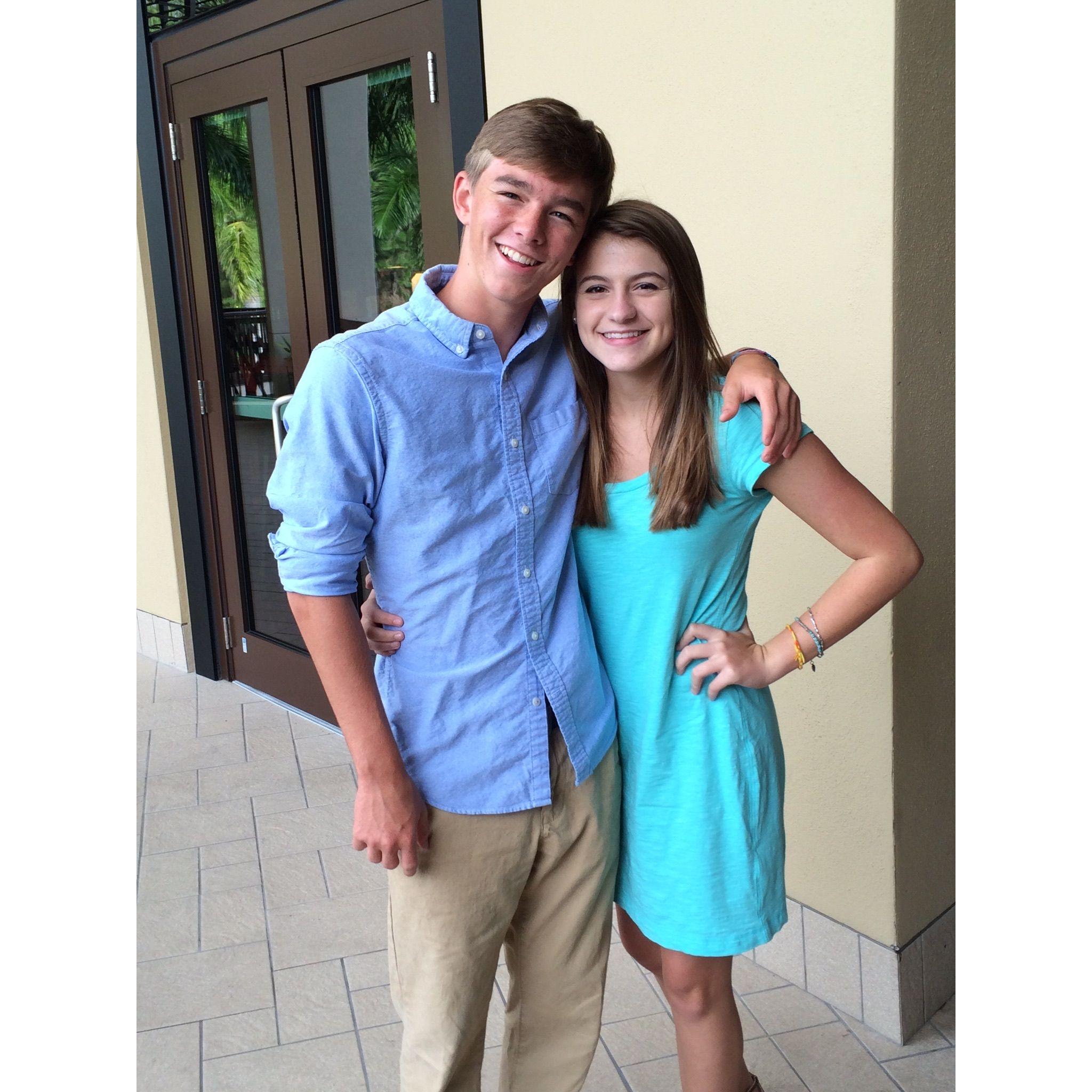 August 2014: Celebrating our 16th birthdays