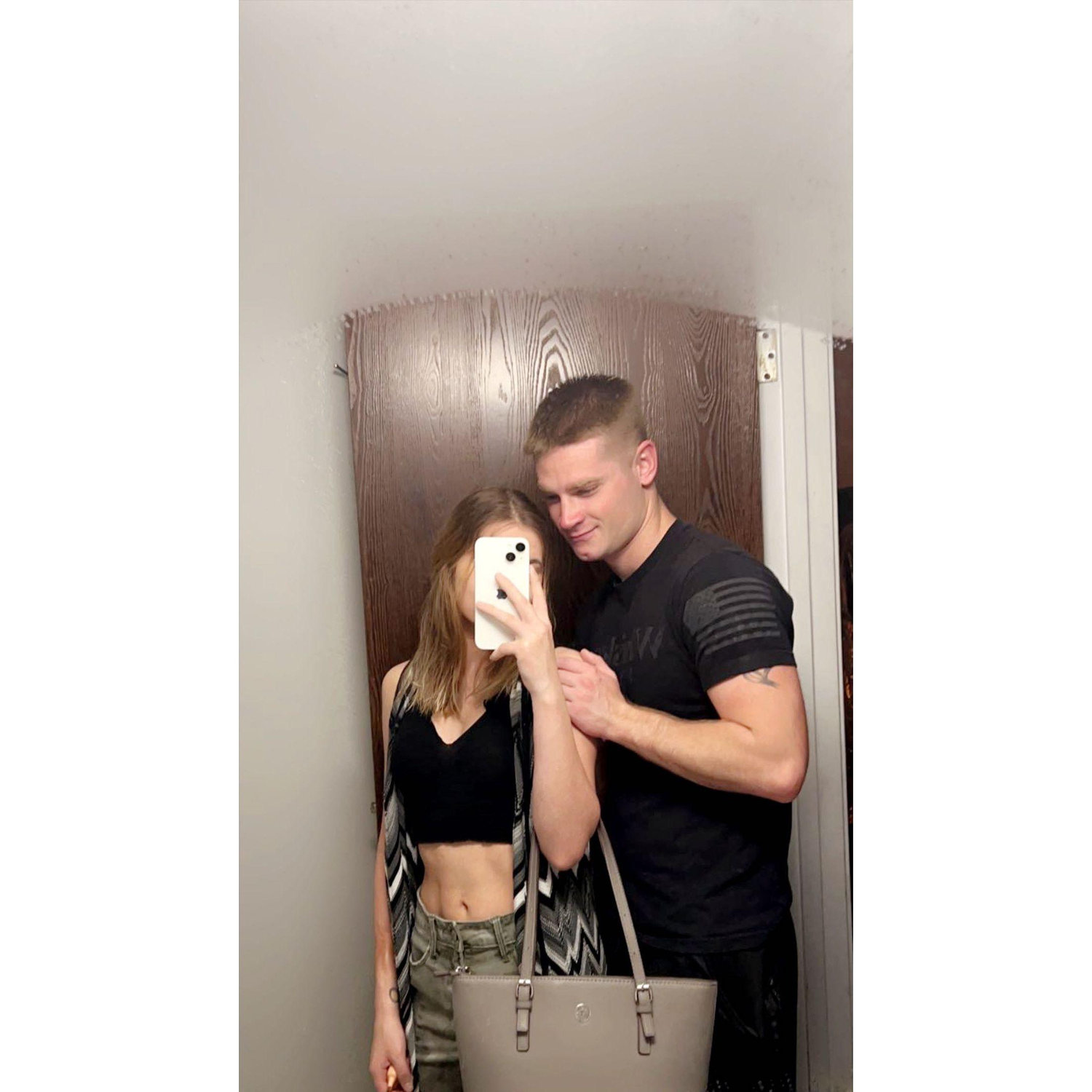 Our first mirror selfie