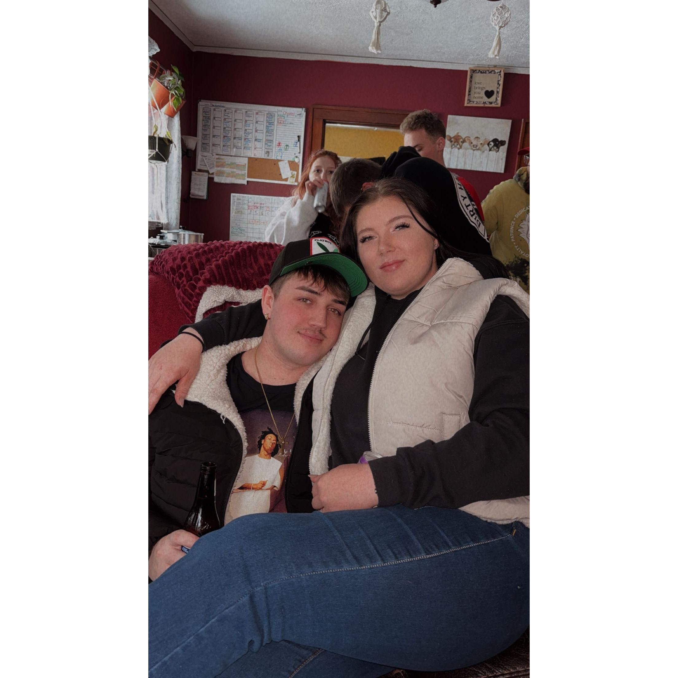 His First Christmas with my Family