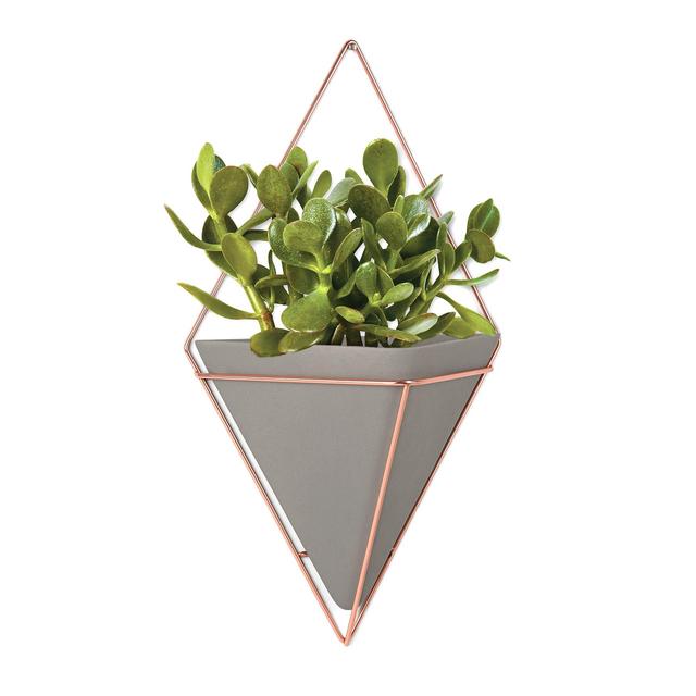 Umbra Trigg Hanging Planter Large Copper