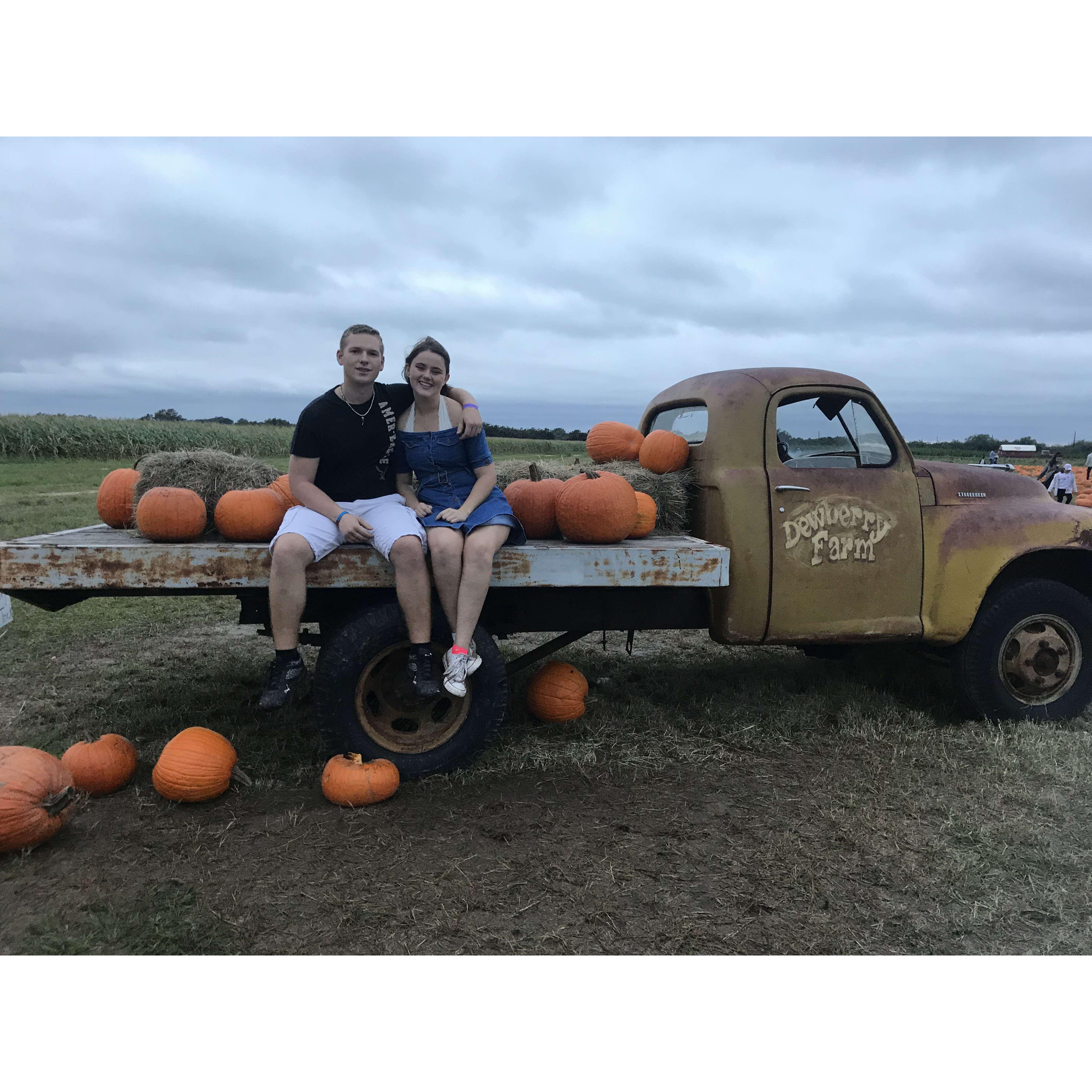 Dewberry Farm Pumpkin Patch
October 2018