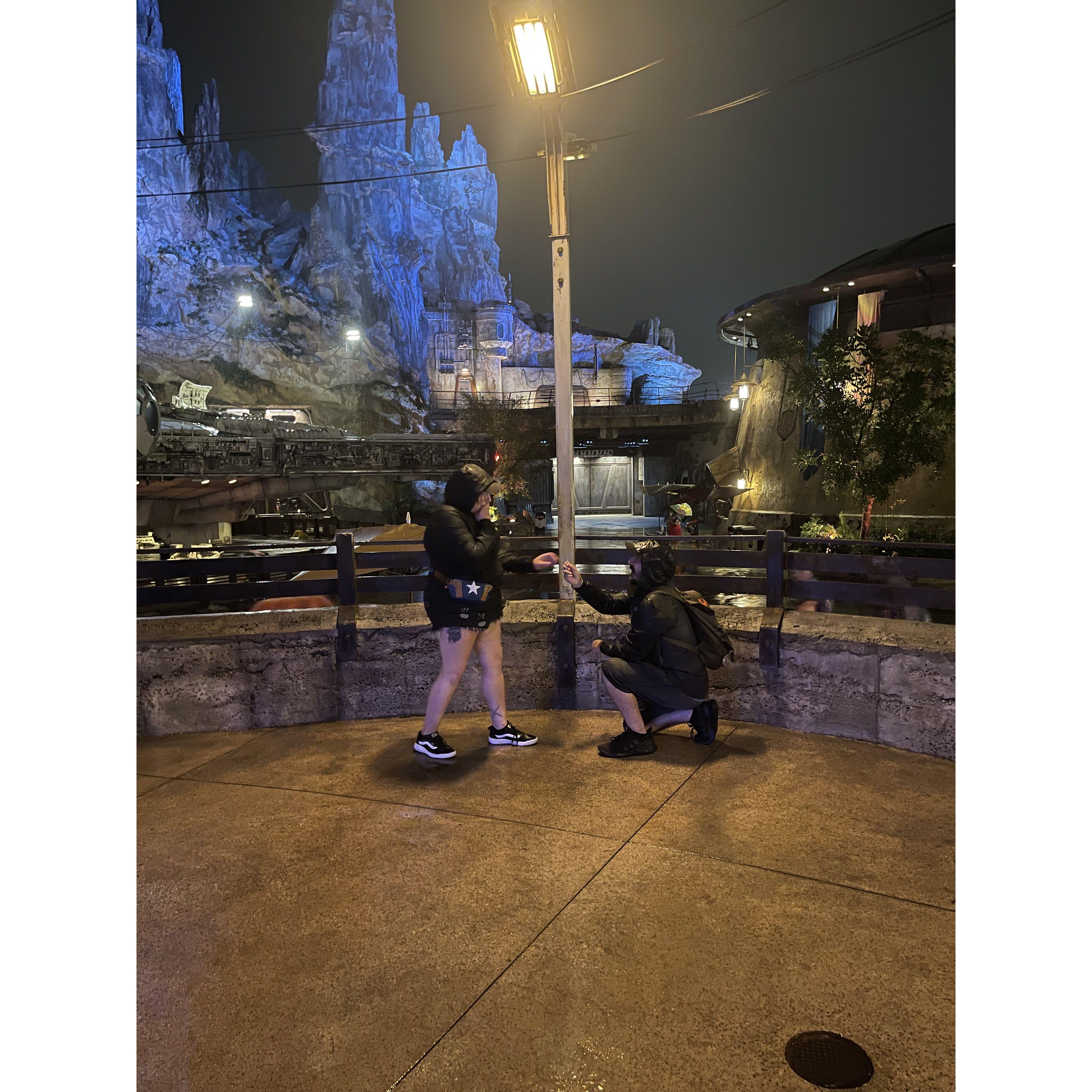 Instead of saying, "yes" Raeann's first response was, "You little shithead"