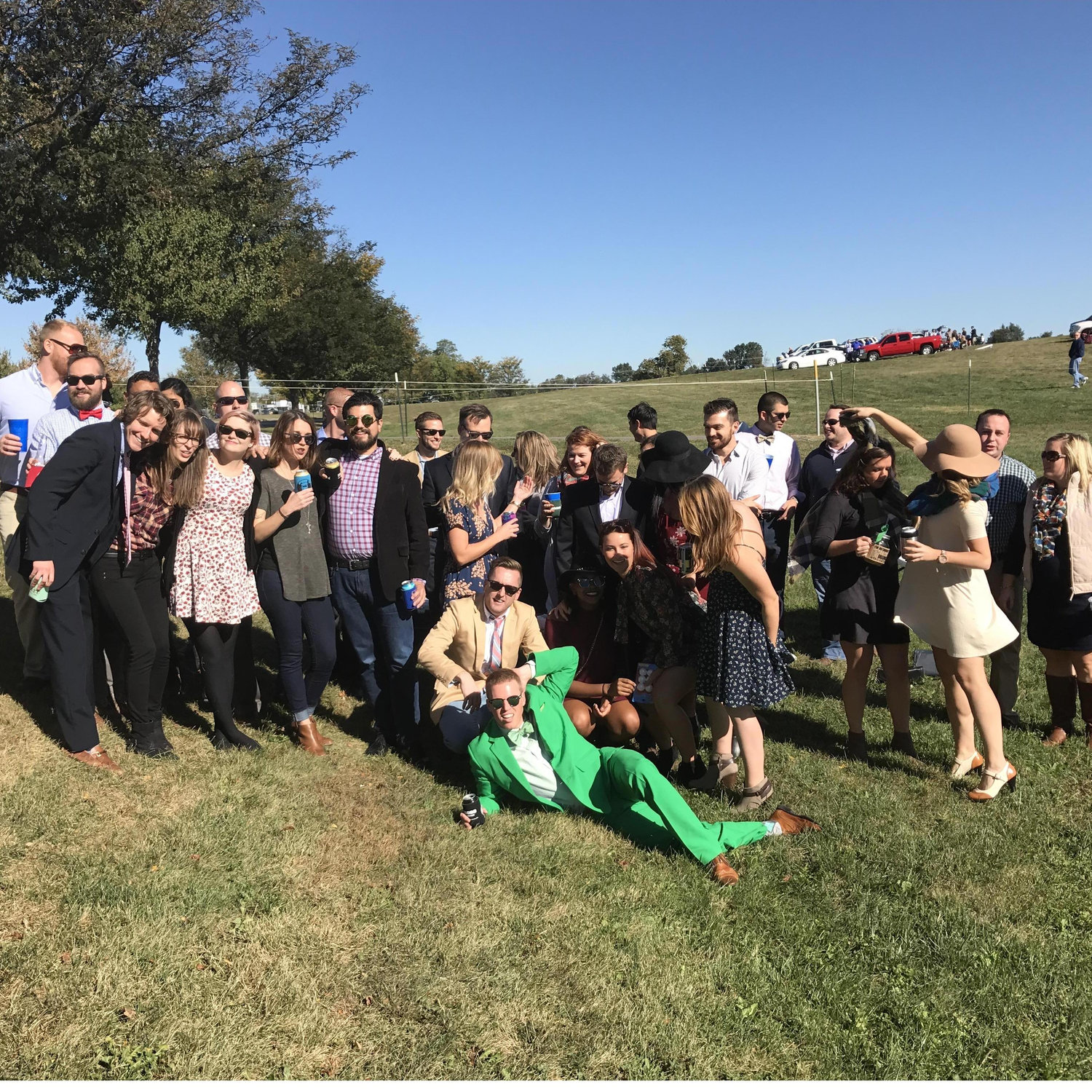 Keeneland Trip 2016. Phone Numbers were exchanged, which lead to our first date!