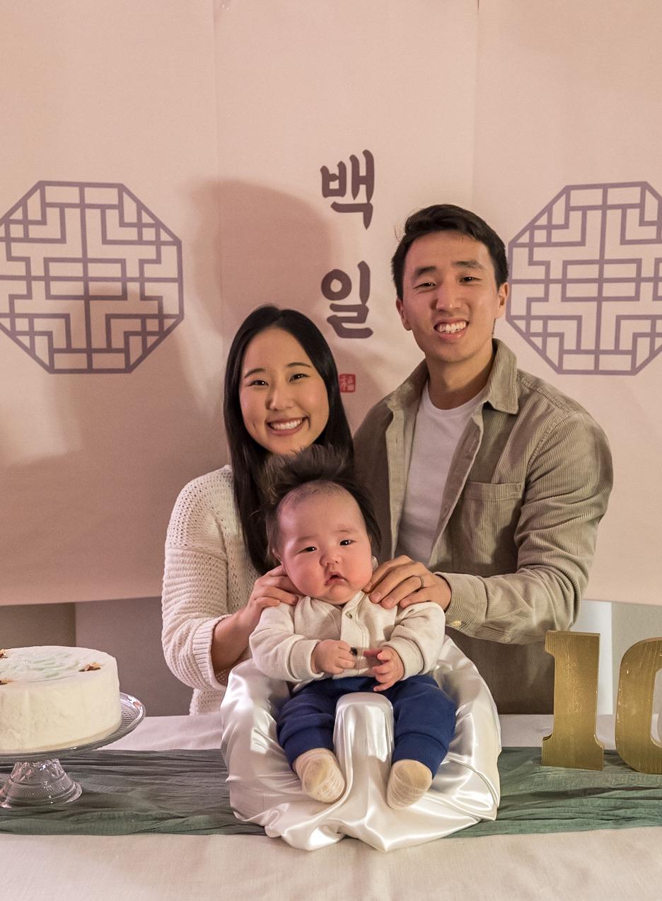Ezra’s 100 Day Celebration in November 2021