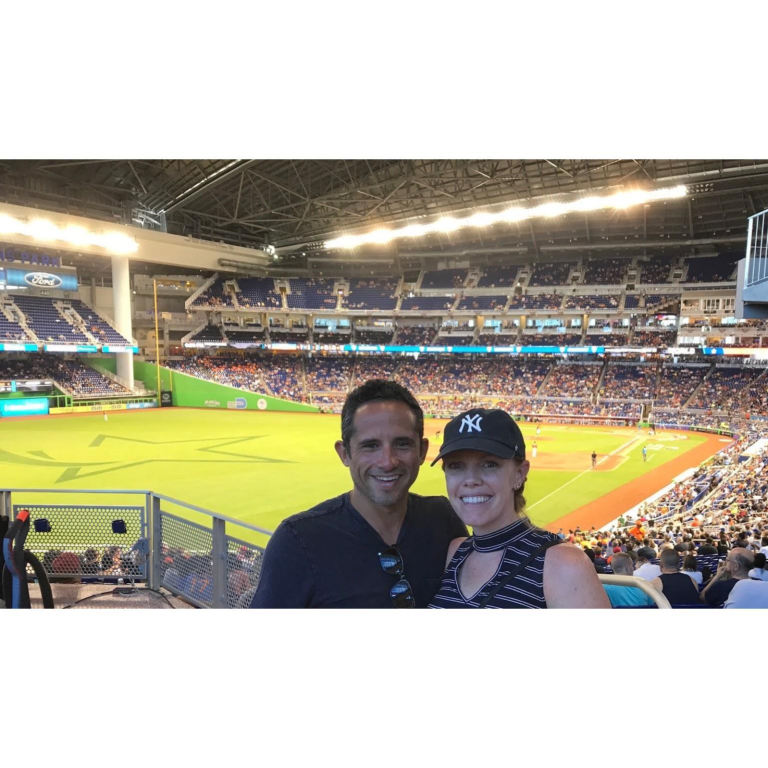 Saw some Yankees in Miami and a massive bobble head collection