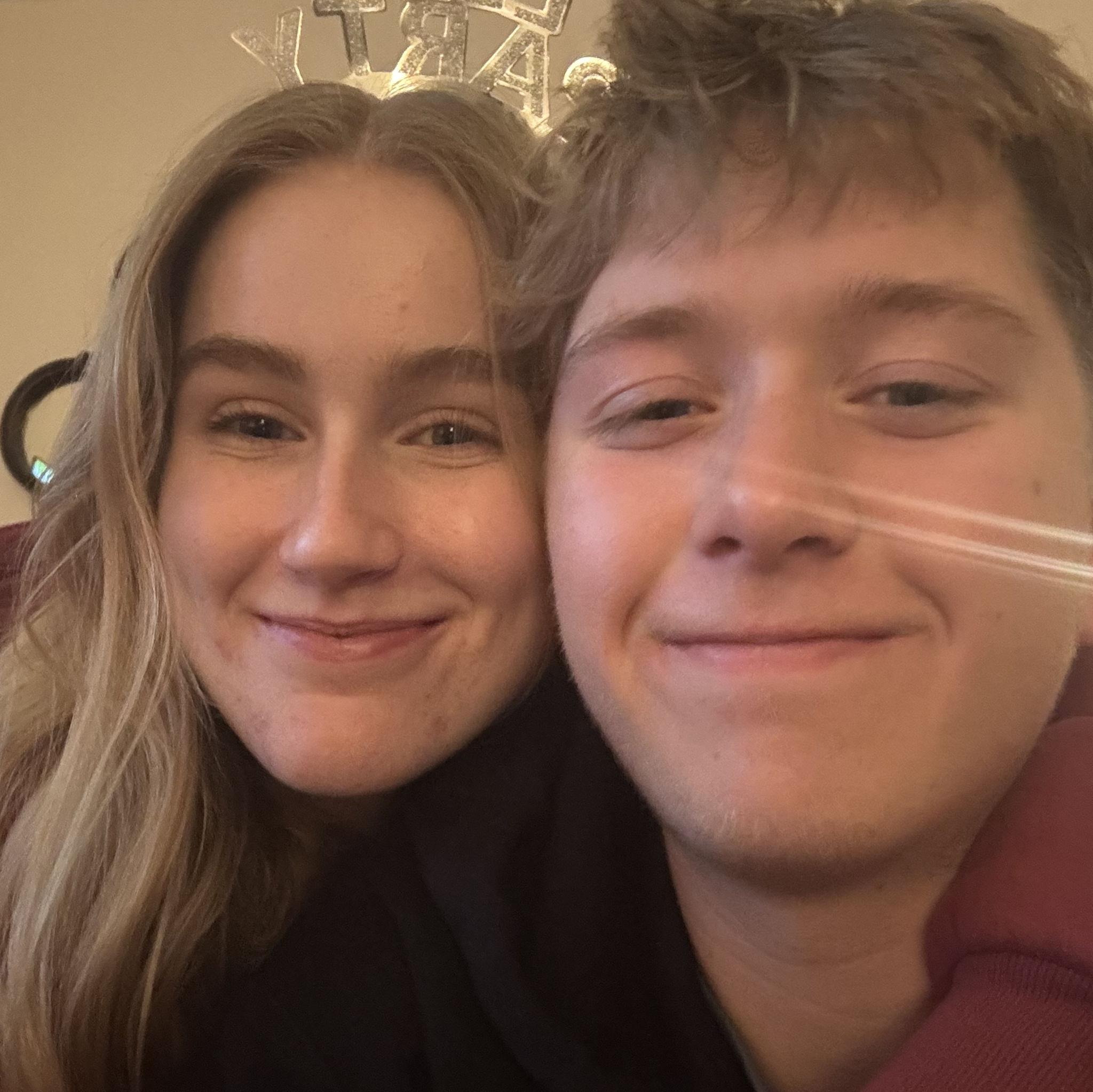 Bringing in the new year. 2026 - the year we get married.