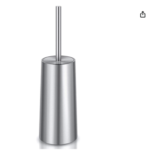 Toilet Brush and Holder, Toilet Brush 304 Stainless Steel, Toilet Bowl Brush for Bathroom Toilet-Ergonomic, Elegant,Durable