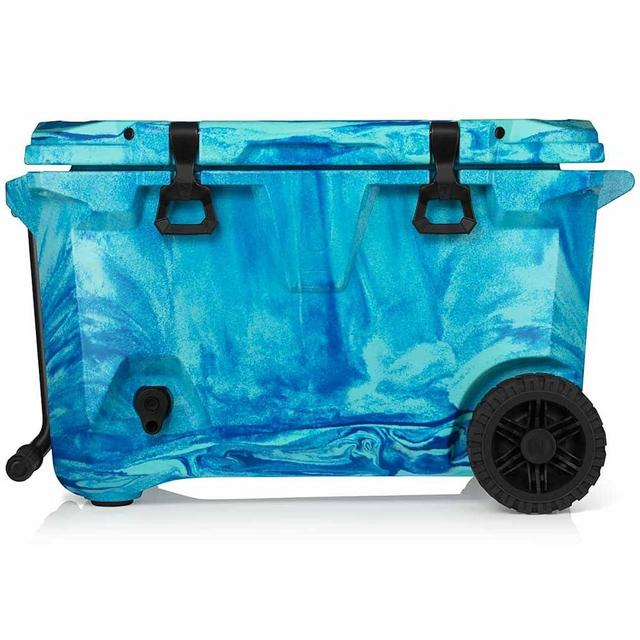BrüMate BrüTank Wheeled Hard Cooler with Built-in Drink Dispenser Tank and Tap | Perfect for Beach, Tailgating, Drinks, Camping, Sports Games, Parties and More