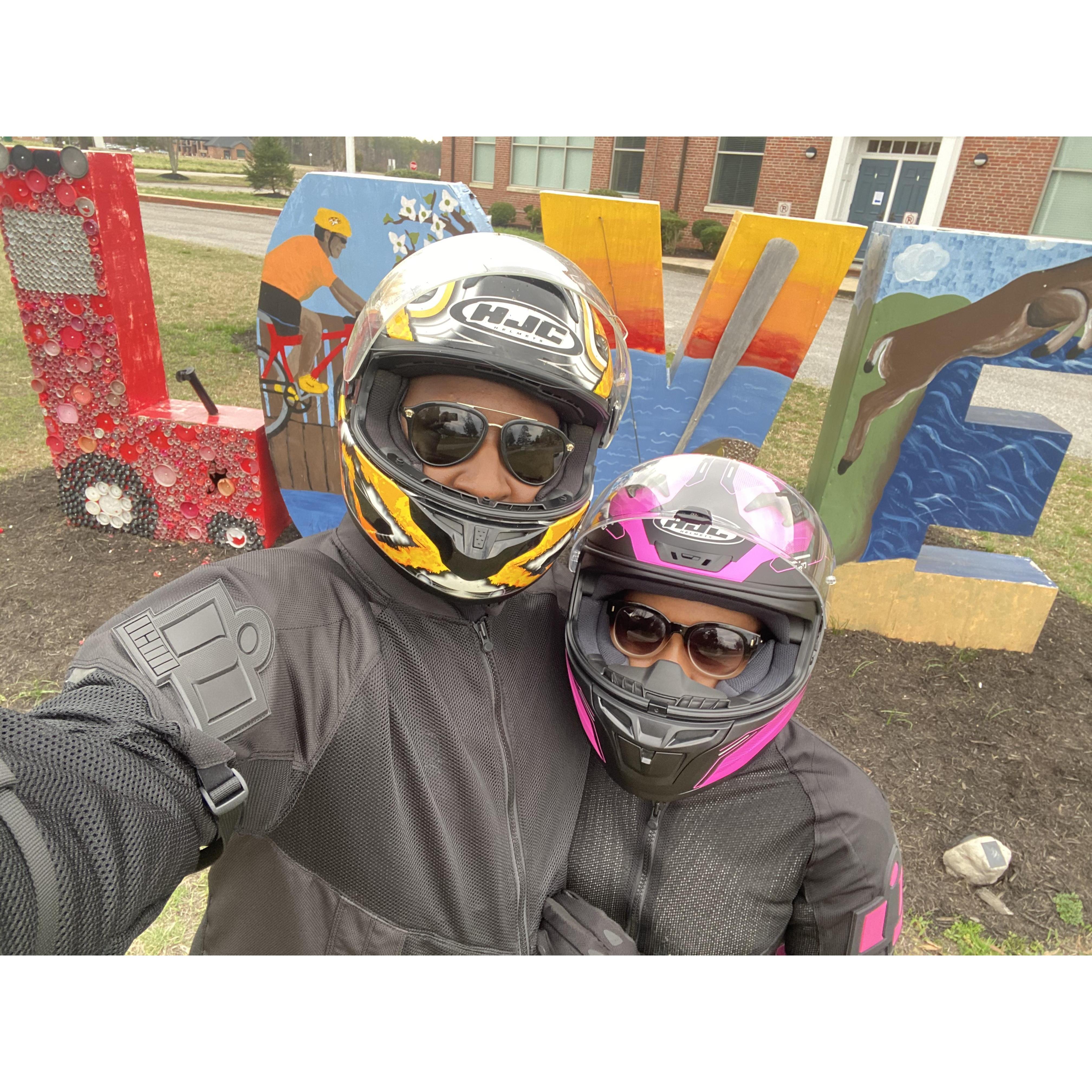 Not just for photos, we ride! #bikelife