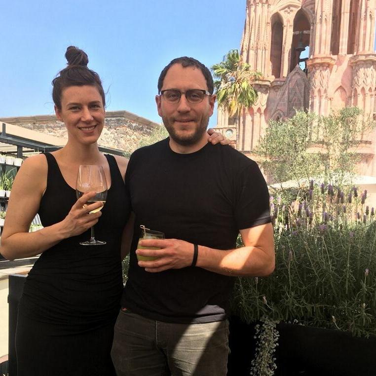 Lunch with Marirose in San Miguel de Allende for Isaac and Jen's wedding.