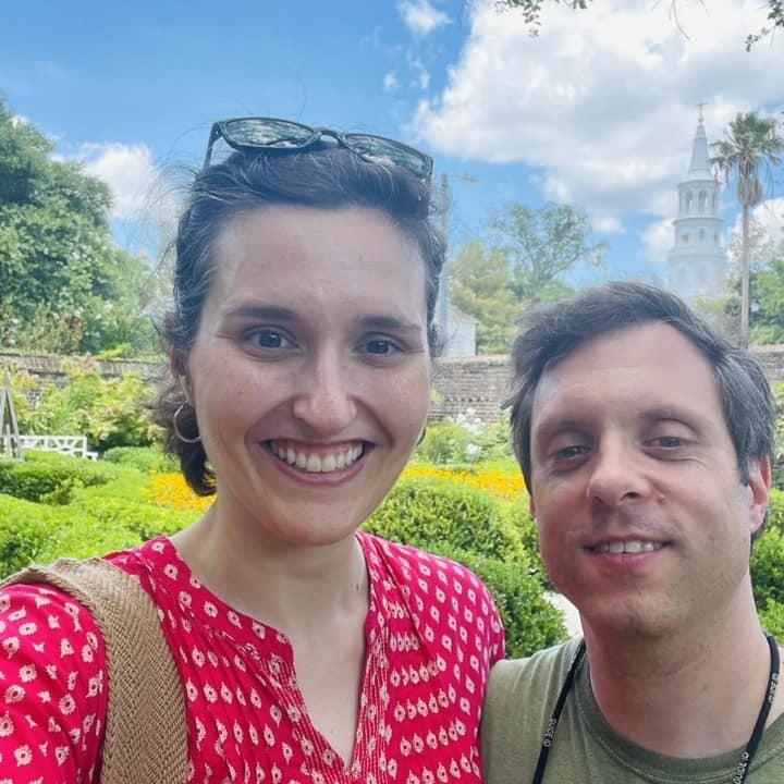 Our fourth date at the Heyward-Washington House (not pictured: our sweat-drenched clothes in mid July Charleston heat)