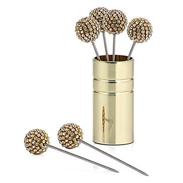 Victoria Cocktail Pick - Set of 6 - www.zgallerie.com