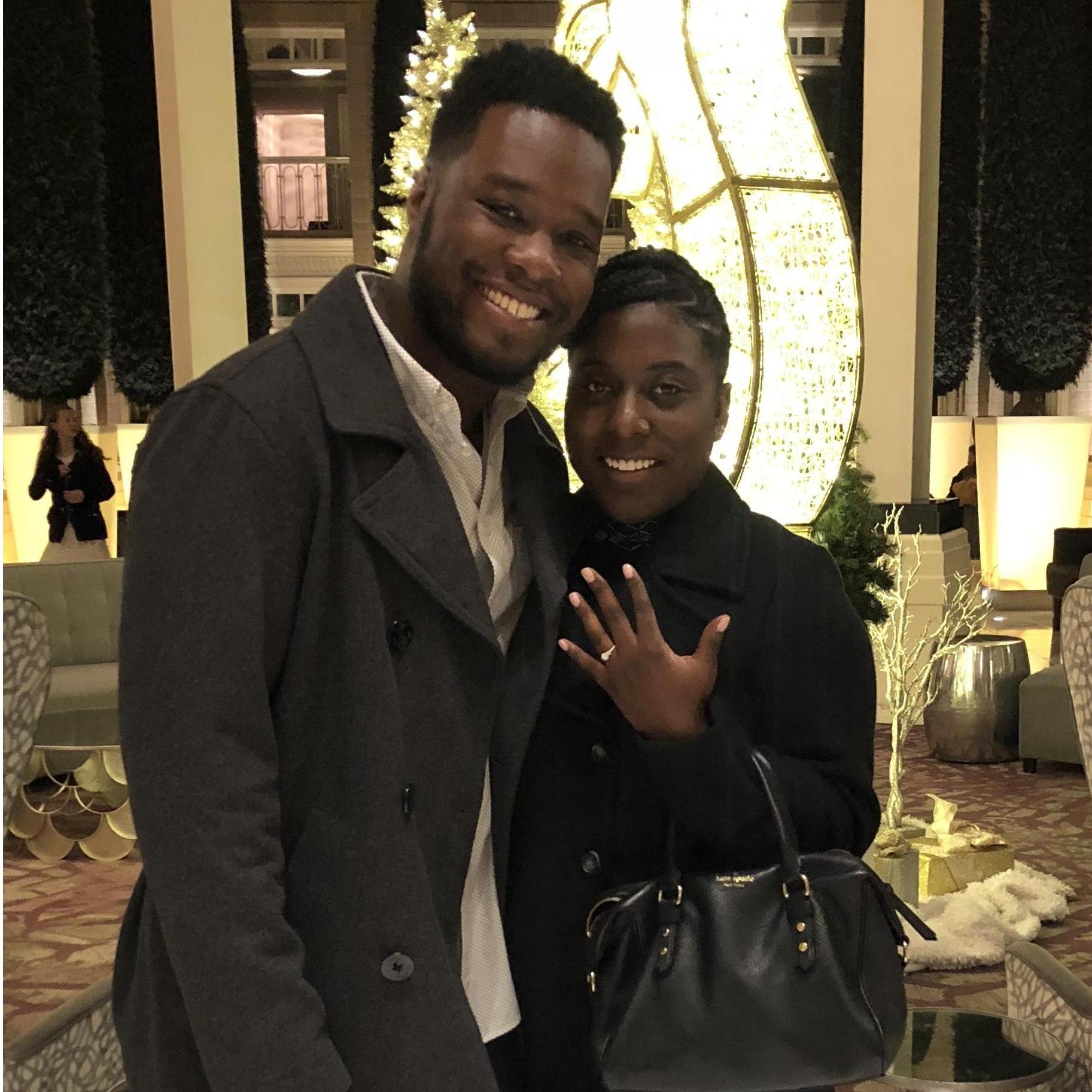 We're Engaged!
