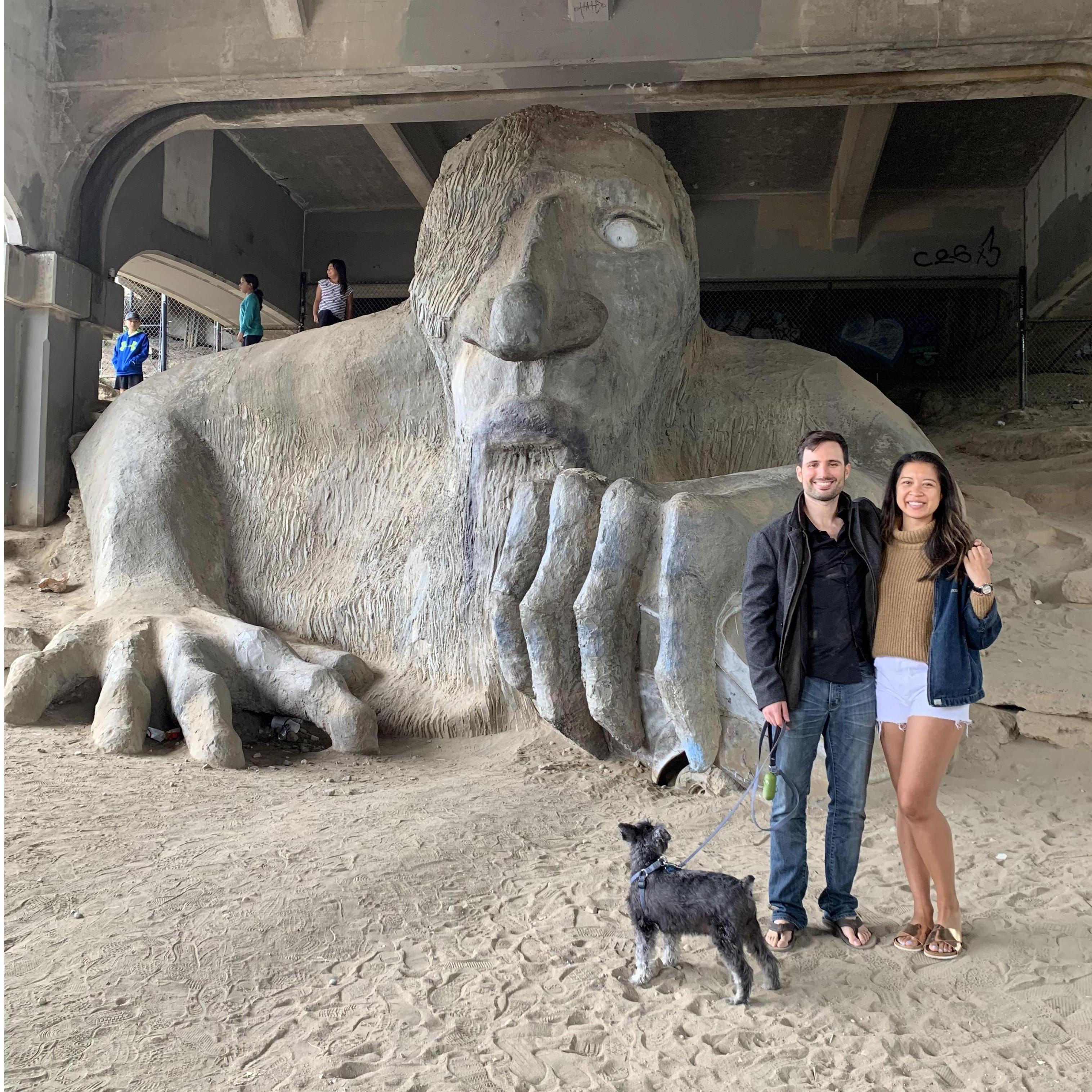 Fremont Troll Seattle, WA (2018)