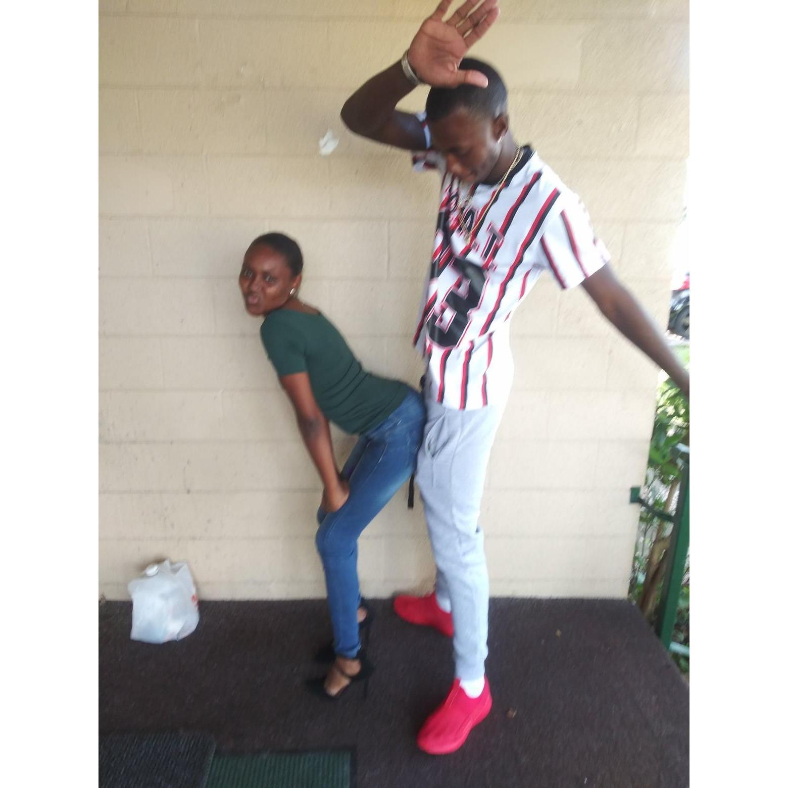 We always goof off he is truly my bestfriend