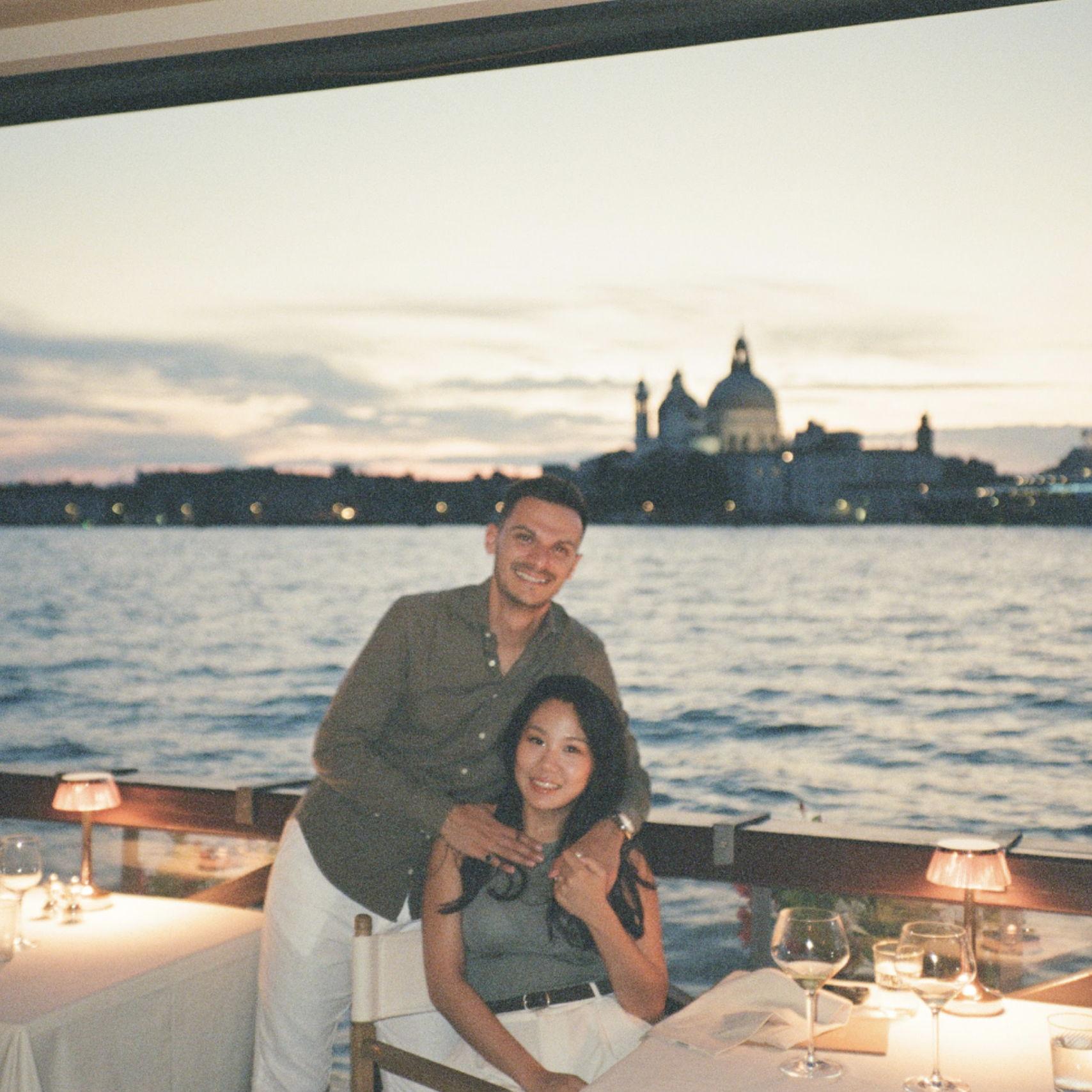 After Andrea proposed, we spend some days in Venice