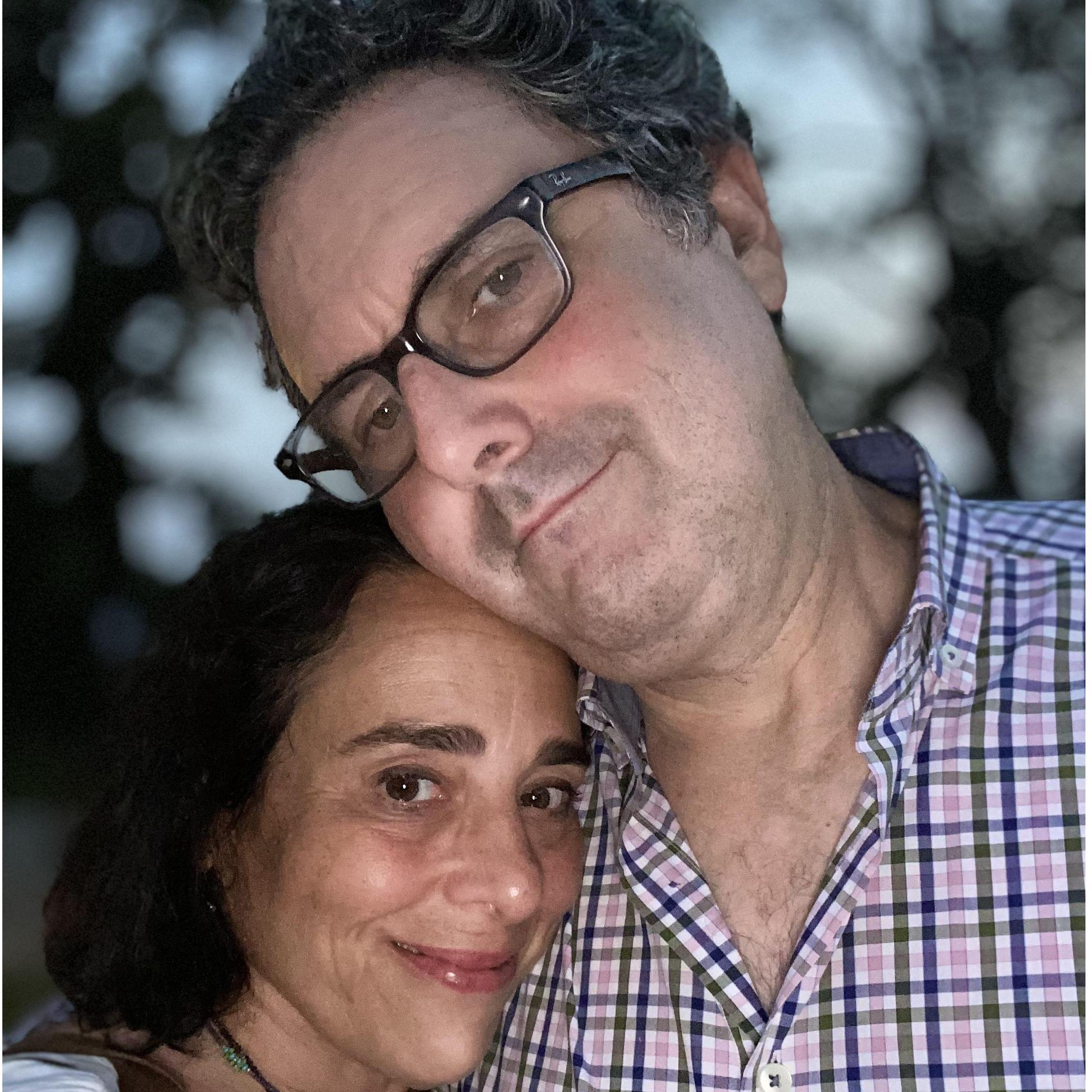 Celebrating one of the anniversaries of our first date.