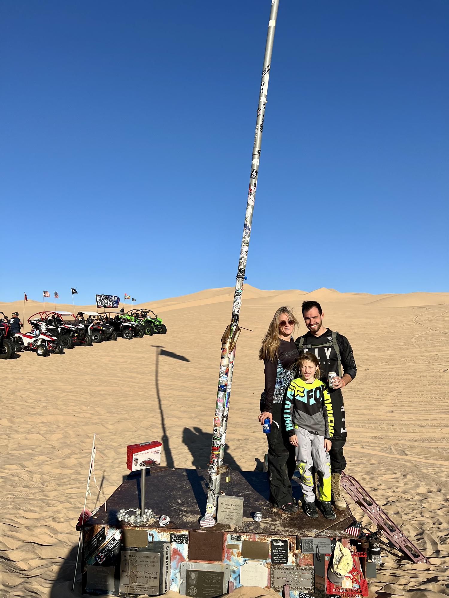 We are now a family of Desert Rats.