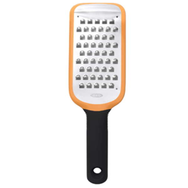 OXO Good Grips Etched Coarse Grater, Orange