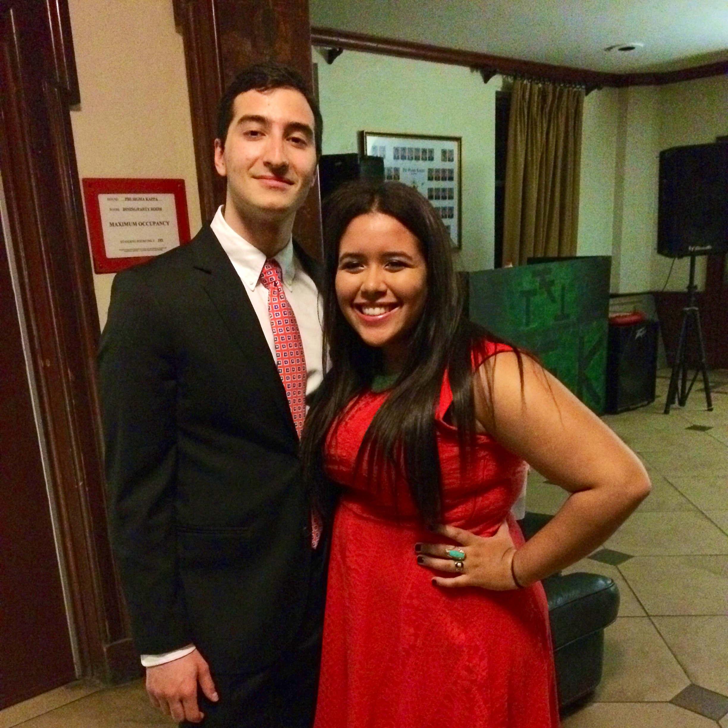 At our pinning aka frat wedding in 2014